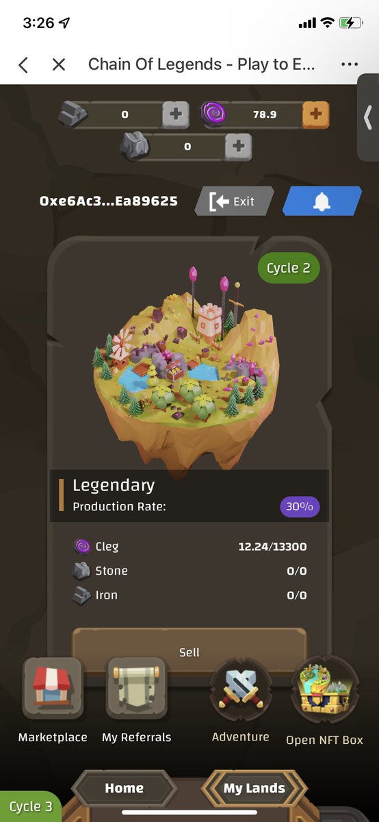 fuku93's tweet image. #CLED #Legendary NFTがサイクル3 になって、マイニングできる量が減ってる！

良かったー サイクル2のレジェンダリーNFTを買って しかも 5500CLEGだったから 超良い投資だったかも♪

初期組になればなるほど、この世界は美味しいね