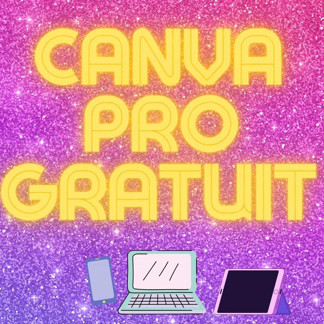 #UnJourUneIdée en plus : Canva Pro GRATUIT ‼️ latroussedesmaitresses.eklablog.com/utiliser-canva… Plus aucune limite à votre imagination. Vous pouvez créer tous vos visuels, et comme la #Rentrée approche, Canva vous propose des modèles d'emploi du temps, d'étiquettes, d'affichages.