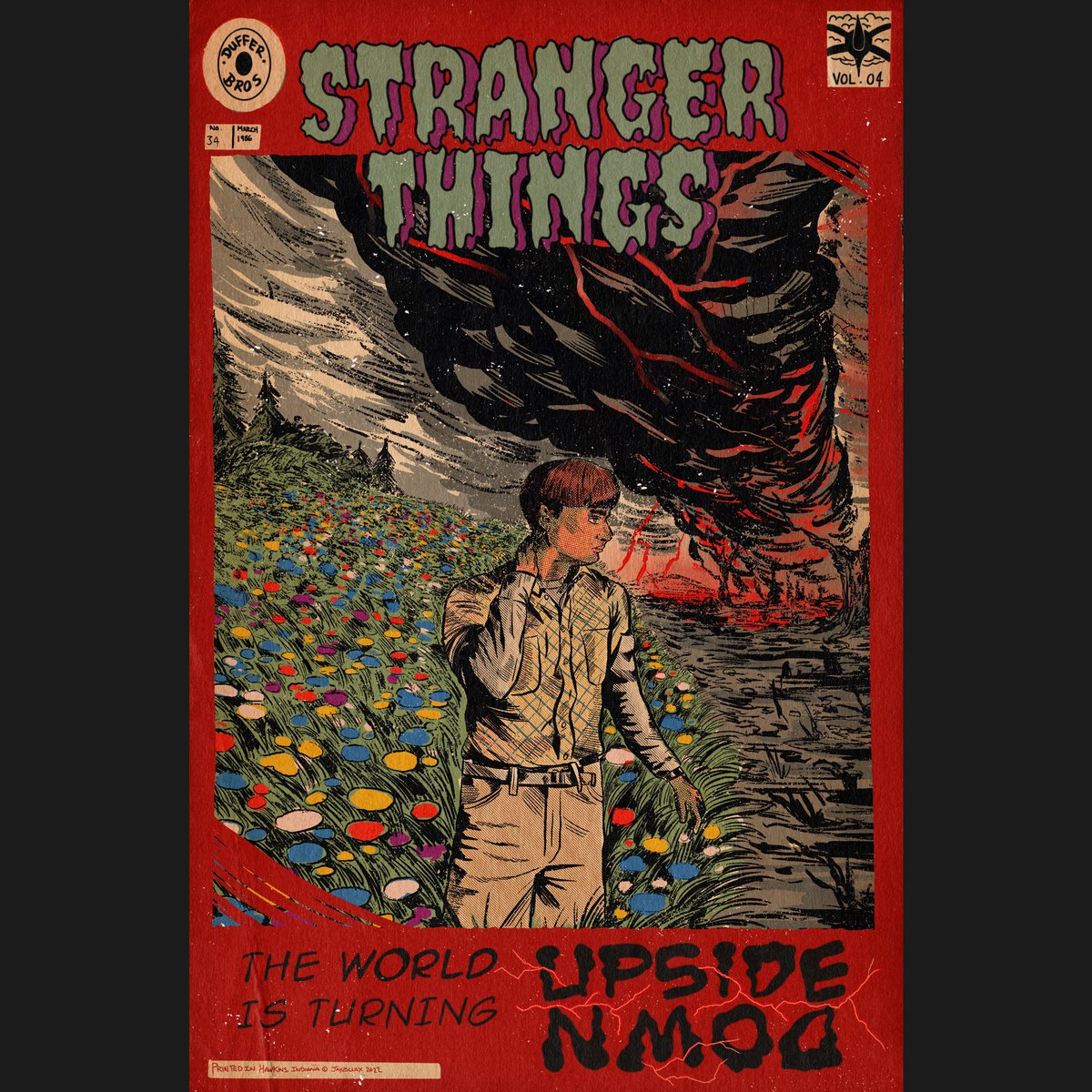 Turning upside down.. 

#art #StrangerThings #comic #comicart #procreate