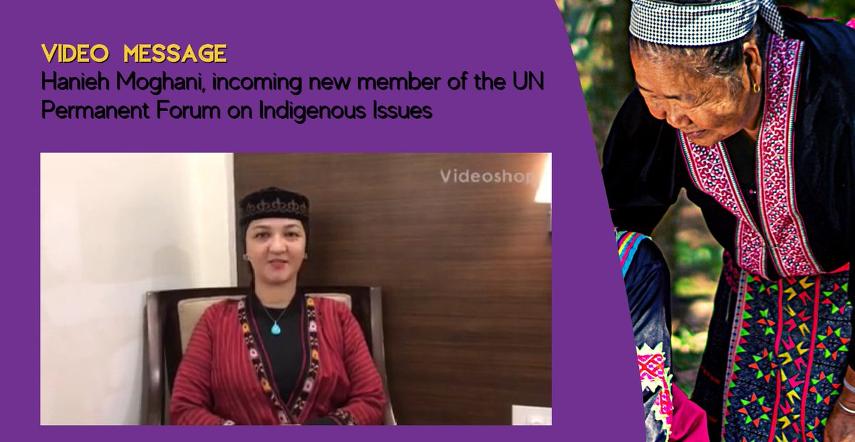 HAPPENING NOW: #ReclaimingHerSpace: #IndigenousWomen & their Traditional Knowledge Hanieh Moghani, incoming new member of UN Permanent Forum on Indigenous Issues, says that indigenous women's practices and traditions have to be protected. #IndigenousPeoplesDay #WeareIndigenous