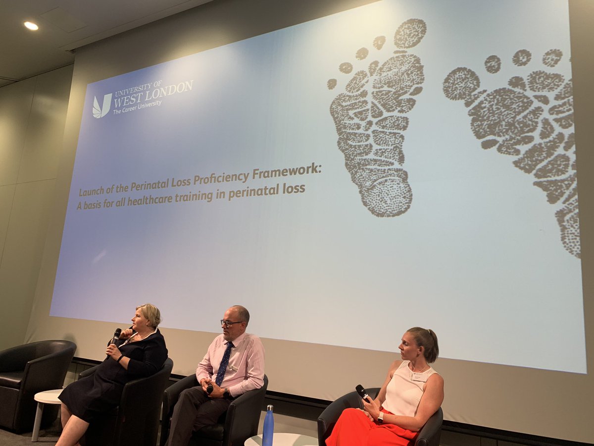 Encouraging to attend the launch of the Perinatal Proficiency Framework today at University of West London. Together we are developing a knowledge and understanding of an improved bereavement pathway #nbcp @SandsUK @DOckendenLtd #perinatalloss #parentvoices #bereavementsupport