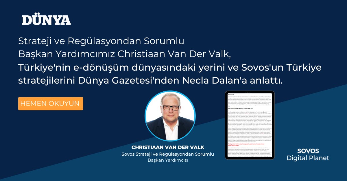 Christaan Van Der Valk’un Dünya Gazestesi’nden Necla Dalan ile gerçekleştirdiği röportajı okumak için tıklayın: bit.ly/3z9utlQ​

#sovos