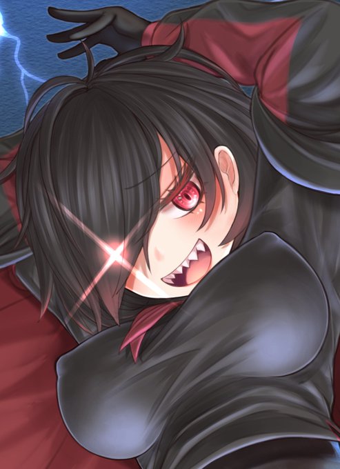 アクタビさん(@IronAkutavi)の世壊ちゃんまとめ本にイラストを1枚寄稿させていただきました。
9月4日のコミティア・う19aで頒布予定です。

ジト目・ギザ歯・片目隠れがお好きな方に大変おススメです! 