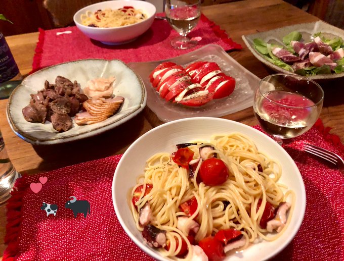 タコパしてますよ!!!!
タコのパスタ🐙🐙🐙🐙🐙🐙🍝 