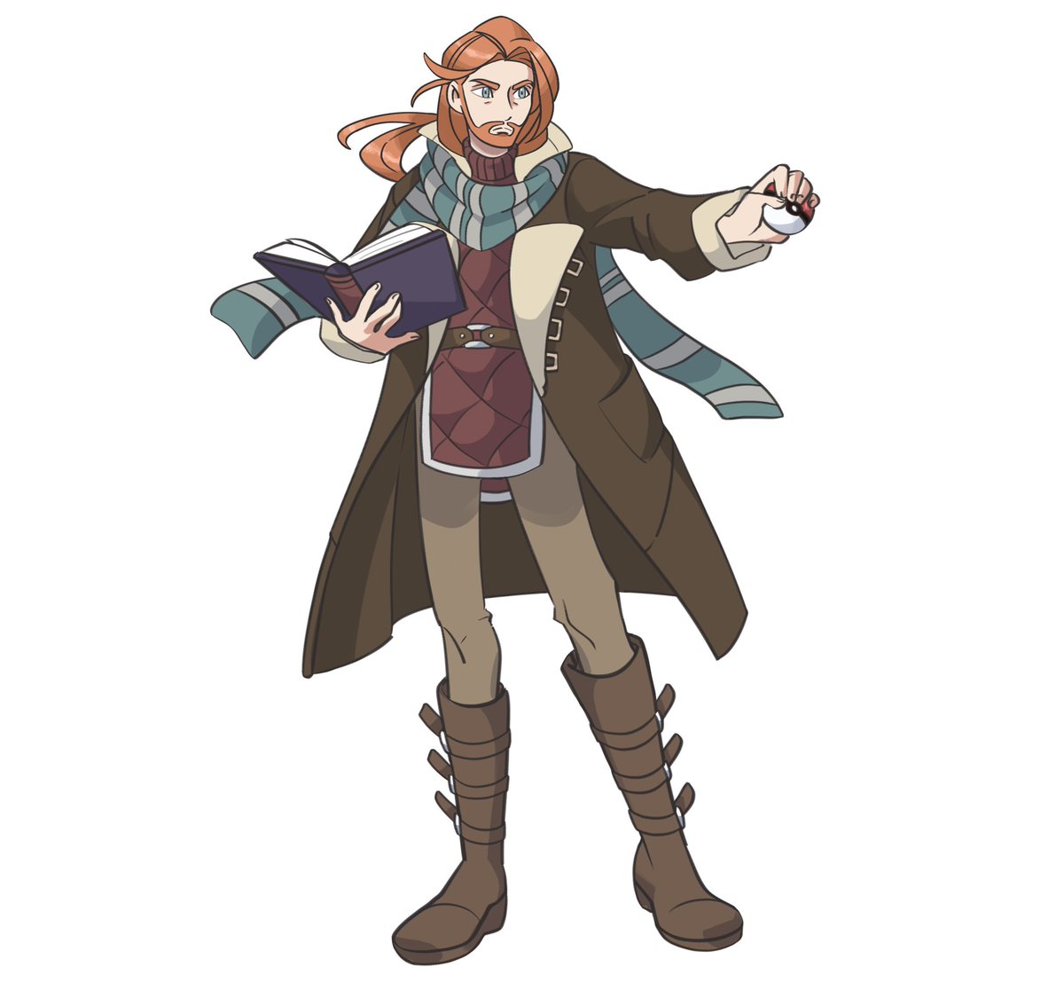runmien's tweet photo. I don’t know what possessed me to do this but consider: Pokemon trainers Beau and Caleb 
#criticalrolefanart https://t.co/SlsFXbYmsI