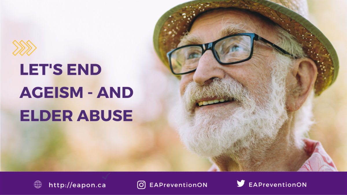 What is Ageism? Ageism refers to the stereotypes (how we think), prejudice (how we feel) and discrimination (how we act) towards others or oneself based on age. Let's end Ageism - and Elder Abuse! #stopabuse #eapon #EAPO #elderabuse #prevention #preventabuse #elderabuseprevention