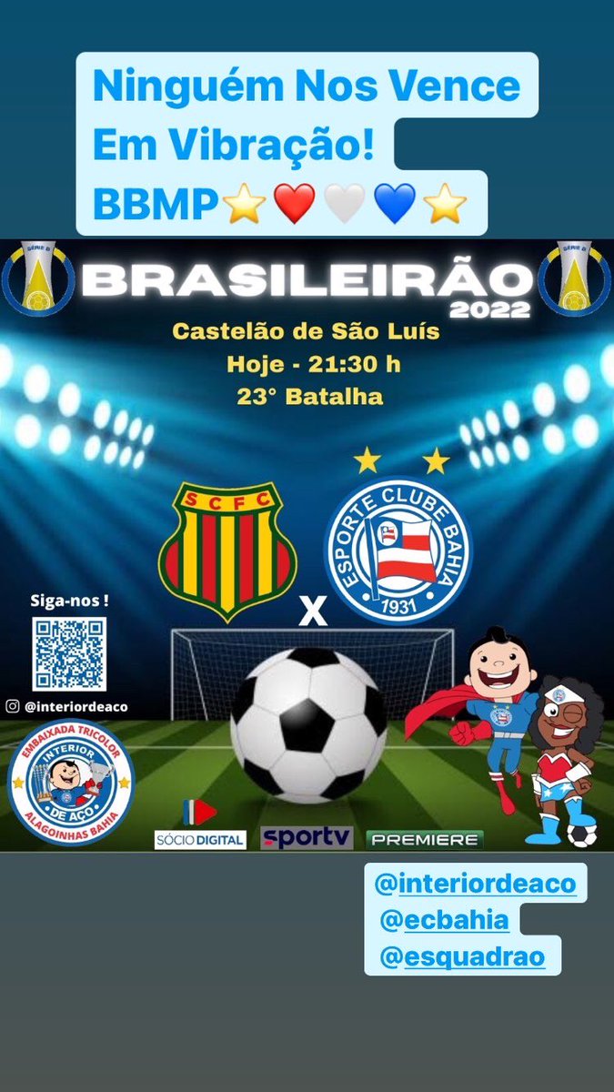 interiordeaco's tweet photo. @interiordeaco @ECBahia @EsquadraoECB https://t.co/jRLQYYtTlT