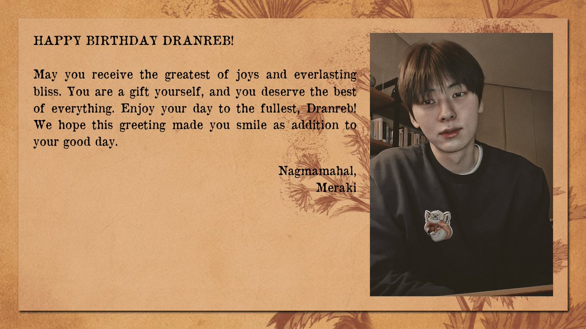 ⠀⠀

⠀⠀⠀( ✉️ ) liham para sa iyo, <a href="/marcusdranreb/">(CLOSED) LICOÚR, Marcus Dranreb M.</a>!
⠀⠀⠀⠀⠀⠀   ✑ mula sa Meraki.

⠀⠀