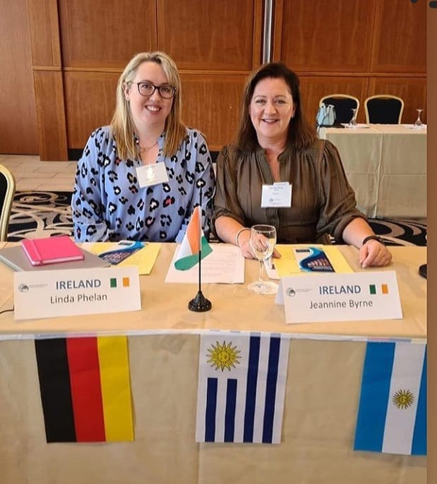 isdh2022's tweet photo. Today is Day 1 of the #IFDH HOD meeting. Flying the flag for #IrishDentalHygienists are Ms.Linda Phelan #President #IrishDentalHygienistsassociation
& Ms.Jeanine Byrne Irish Rep of the #EDHF https://t.co/jbB0yTLKWR
