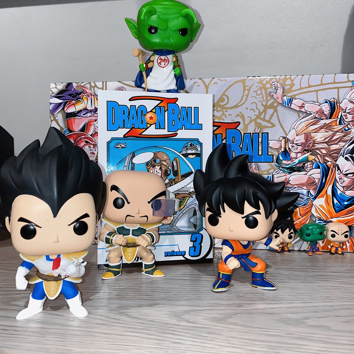 GetaLove2's tweet photo. DBZ vol3 🙏🏼 

#DragonBallZ #DBZ #Goku #vegeta #saiyan #Gohan #piccolo #manga #DragonBall https://t.co/8umRHFnpmE