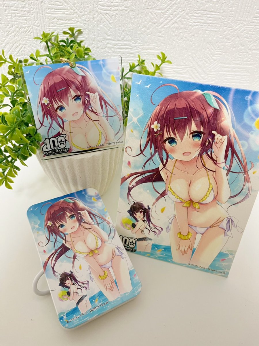 こちらのイラストのグッズサンプル頂きました!
C100企業ブース「トリニティ」さんで販売されます~!
写真に無い超スーパーなグッズもたくさんあるのでサイトもチェックおねがいします😼🙌❤️‍🔥
https://t.co/2cWkxR8F1K 