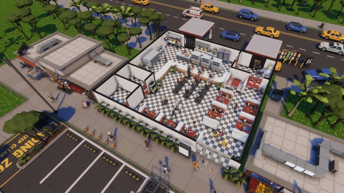IndieDB's tweet image. The fast food simulator and management indie Mega Fast Food makes its Steam debut:

@MegaFastFood

indiedb.com/games/mega-fas…