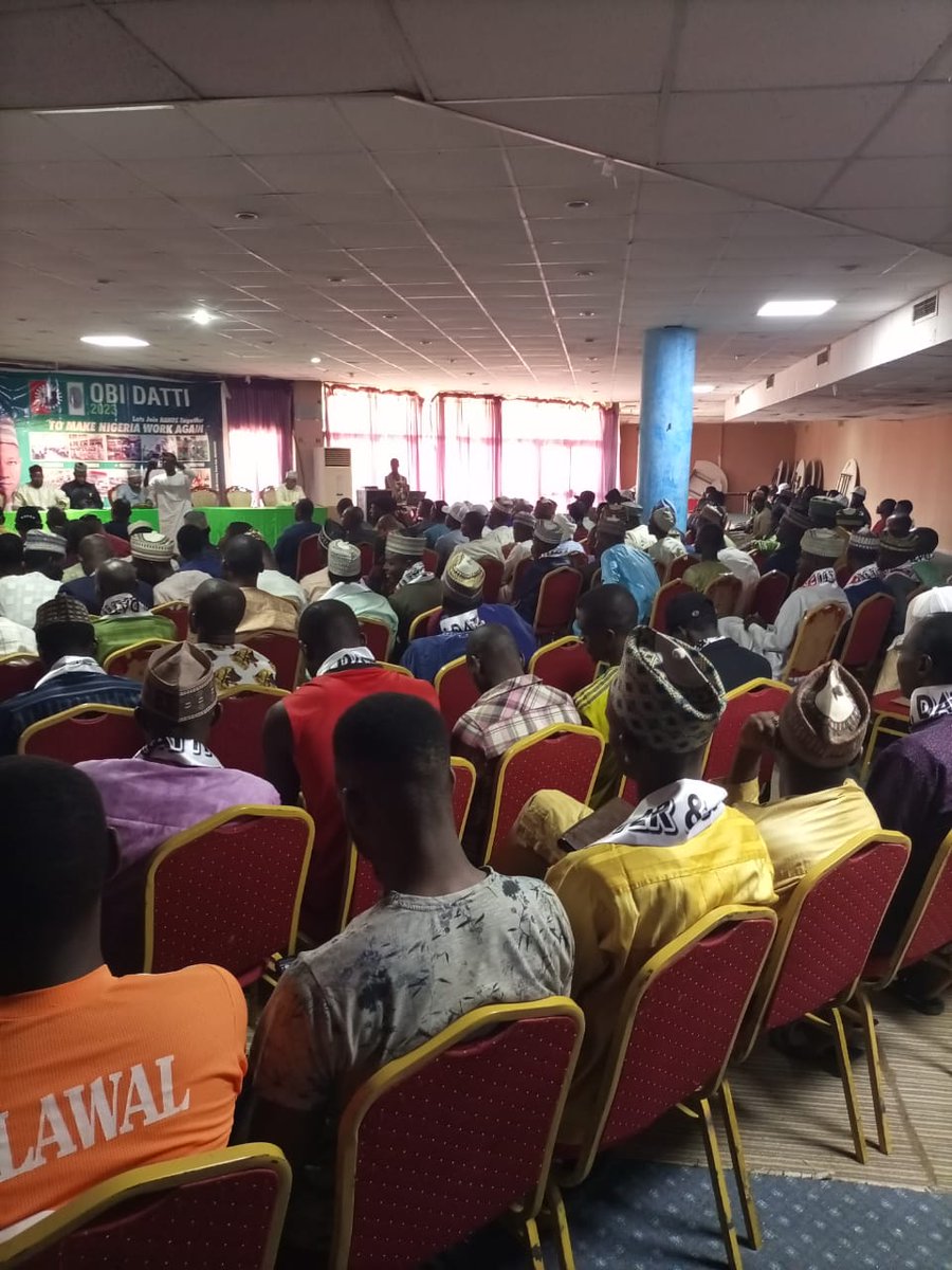 POBACKUPTEAM's tweet photo. #obedient family in Sokoto currently having Townhall meeting and sensitization.
#Obidatti2023
#BackUpTeamforPeterObi
#backupteam
#PeterObi4President2023 https://t.co/S0Ke5YNL89