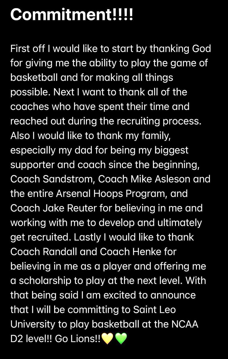 110% Committed 🦁 <a href="/SaintLeoMBB/">Saint Leo MBB</a> <a href="/CoachRandall_SL/">Lance Randall</a> <a href="/HenkeSpencer/">Spencer Henke</a>