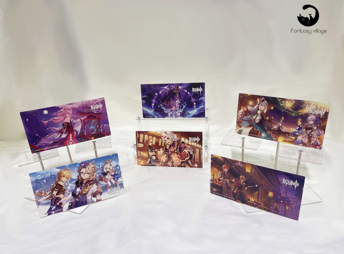 原神　キィニチ　ホログラムカード5枚セット　fantasy village特典 原神 キィニチ ホログラムカード5枚セット fantasy village特典