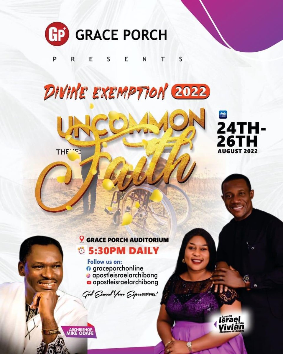 GRACE PORCH GLOBAL MINISTRY tweet media