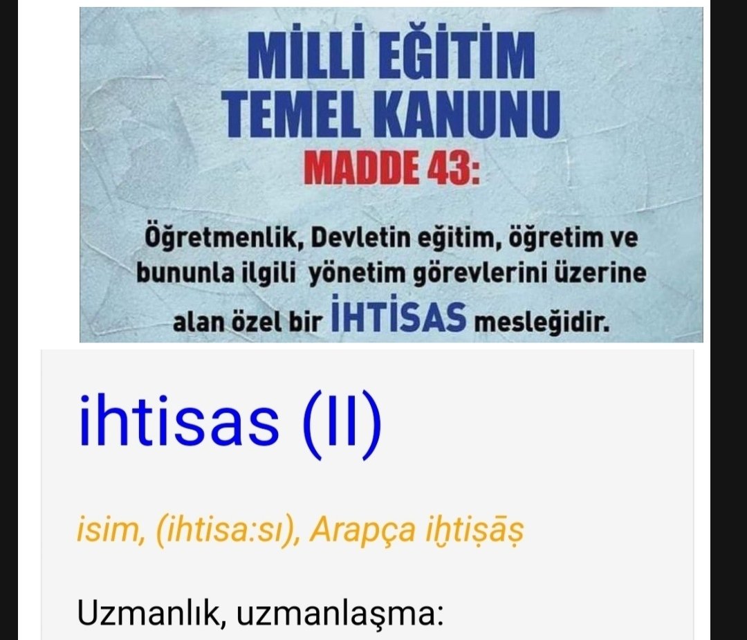 Hanuerbe's tweet photo. Öğretmenleri kusturmeyin zaten uzman olan öğretmene uzmalik sinavi yapmak onur kırıcı  @tcmeb  @RTErdogan #ogretmenlertekyürek https://t.co/50Hr5u0pdU