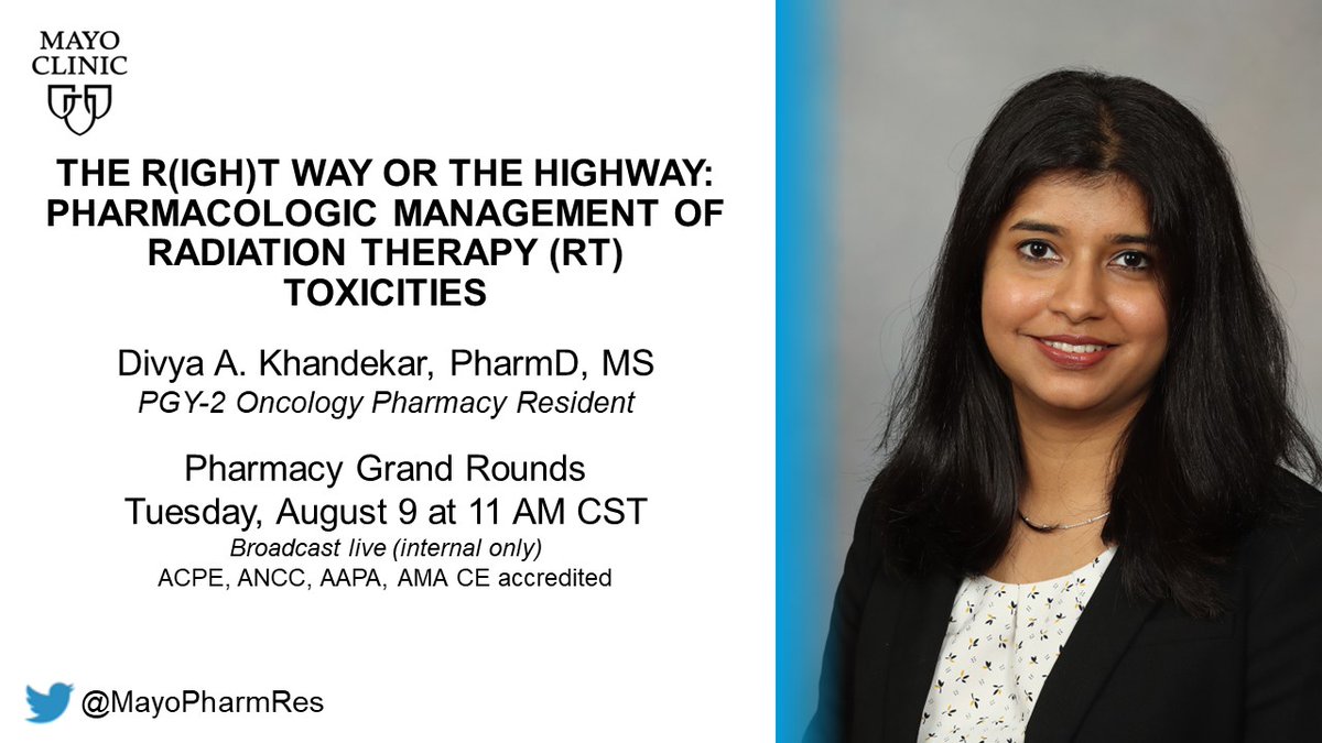 Mayo Clinic Pharmacy Residency Programs tweet media