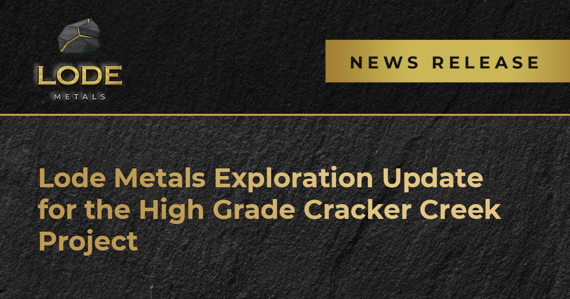 "The Cracker Creek exploration model is rapidly taking shape and will receive the benefit of the ongoing geologic and structural mapping, adding to, refining and improving the drill ready targets...” - Ken Tullar, CEO, Lode Metals. Full release: ow.ly/G5Vo50KfvF7