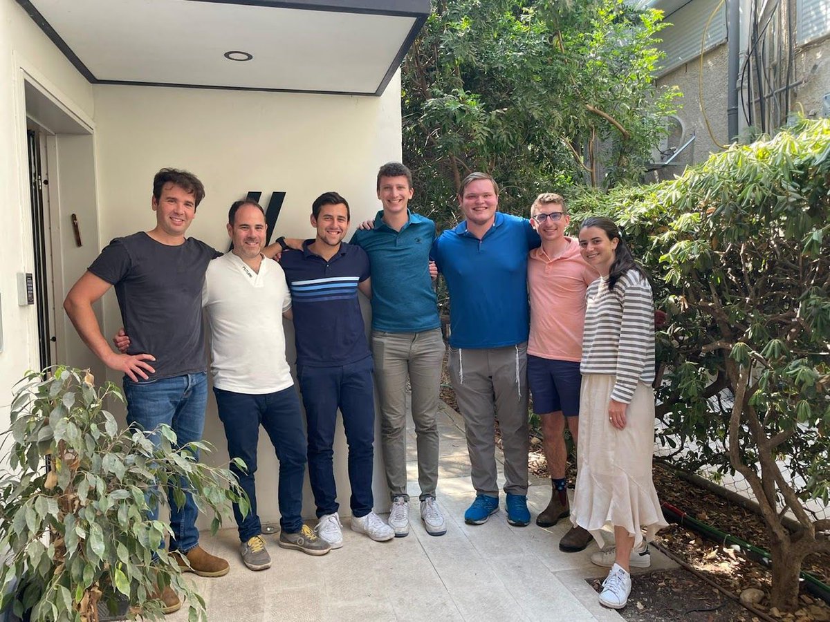 Thank you OU-JLIC Israel, Onward Israel, JInternship | Onward Israel for introducing us to this wonderful group of rare talents #telaviv #startupnation