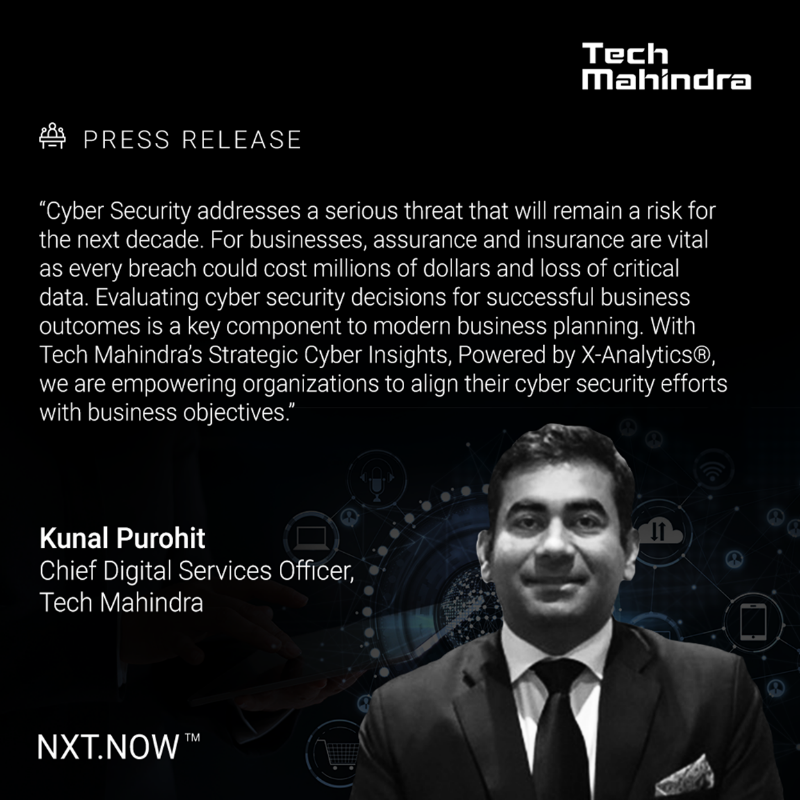 tech_mahindra's tweet photo. We're delighted to announce our partnership with @ColorTokensInc and SSIC to launch strategic cyber insights, powered by X-Analytics.

Know More - https://t.co/Yruozn4aSr

#NxtNow