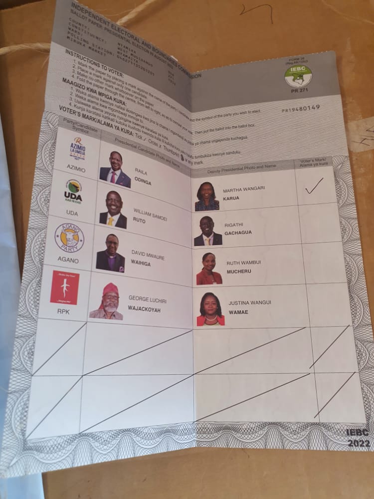 Umwvote ama bado....your vote counts!
Vote #RailaTheEnigma 

#KenyaDecides2022