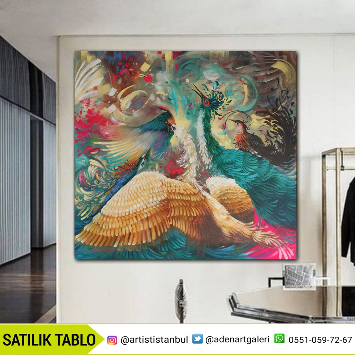 kapalı mekanlara sevinç estetik ve güzellik katan eserler 👓

Valencia #AliKocİstifa