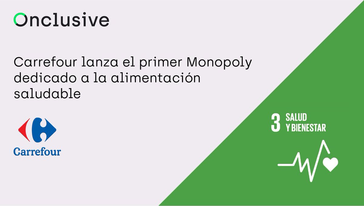 .<a href="/CarrefourES/">Carrefour España</a> es una de las marcas destacadas de #granconsumo con mayor presencia en medios en 2022 vinculada a sus iniciativas de #sostenibilidad. ¿Cómo ha influido en su posicionamiento en el sector? 👉 bit.ly/3oBpzcz

#ODS3 #ESG #FMCG #mediaintelligence