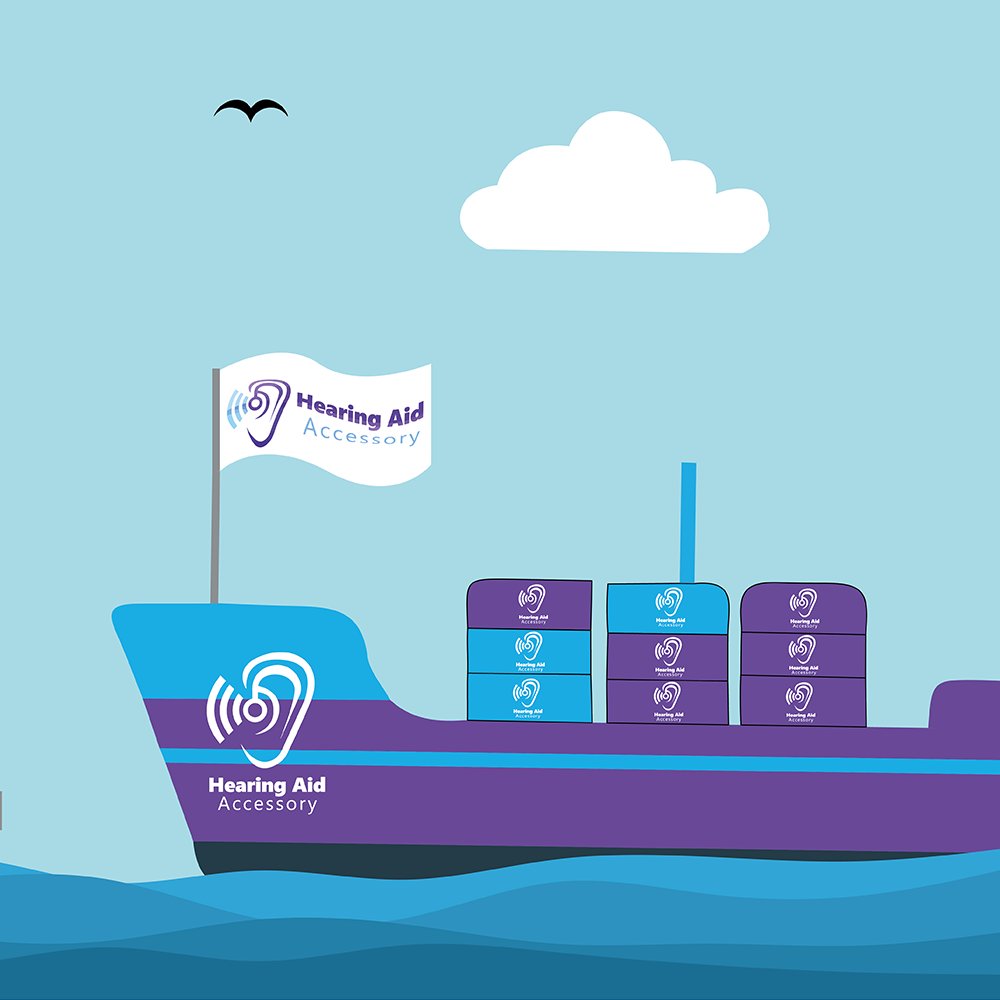 HA_Accessories's tweet image. Which country is the Hearing Aid Accessory ship headed next? 🚢