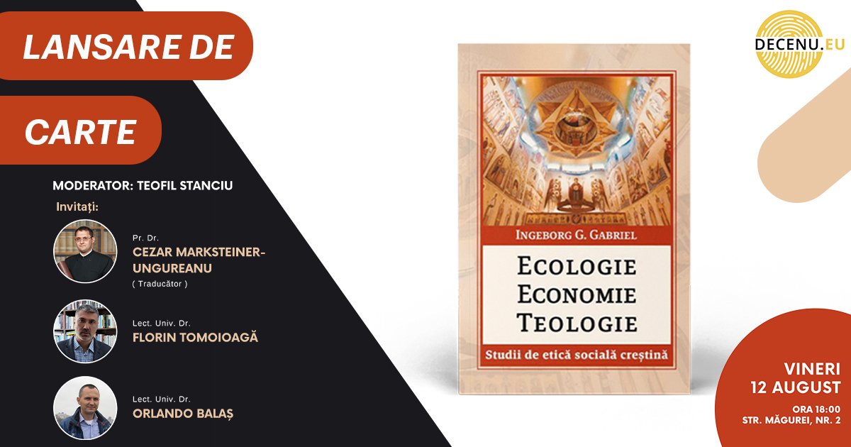 Discutăm la Oradea despre ecoteologie. facebook.com/events/1239929…