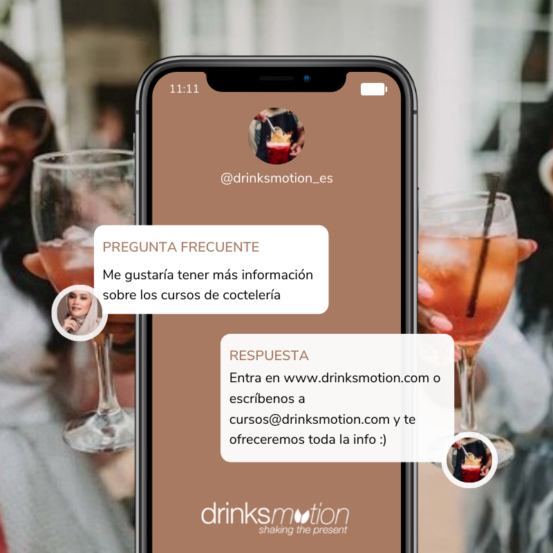 ¿Quieres saber cómo son nuestros cursos de #cocteleria? ¿Te interesa apuntarte y formarte como #bartender en uno de nuestros cursos? Escríbenos a cursos@drinksmotion.com #cocteleriainternacional #cocktail #bar