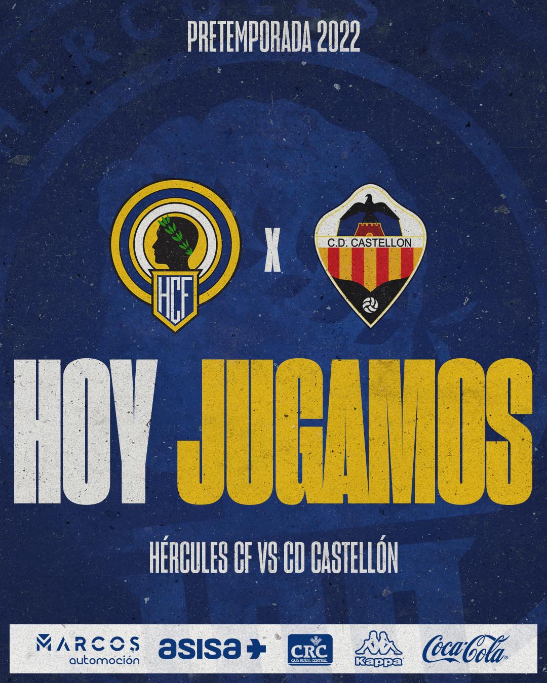 Hércules CF 💙🤍💯 on Twitter: "⚽ ¡Hoy jugamos a puerta abierta en el Rico Pérez! 🙌🏻 @cdcastellon 📅 09.08.2022 20h 🏟️ Pérez 🚪Puertas de acceso: 4, 5, 10 y 14 #Pretemporada2022 💙#MachoHércules 🤍 https://t.co/LTKgeirpAr" / Twitter