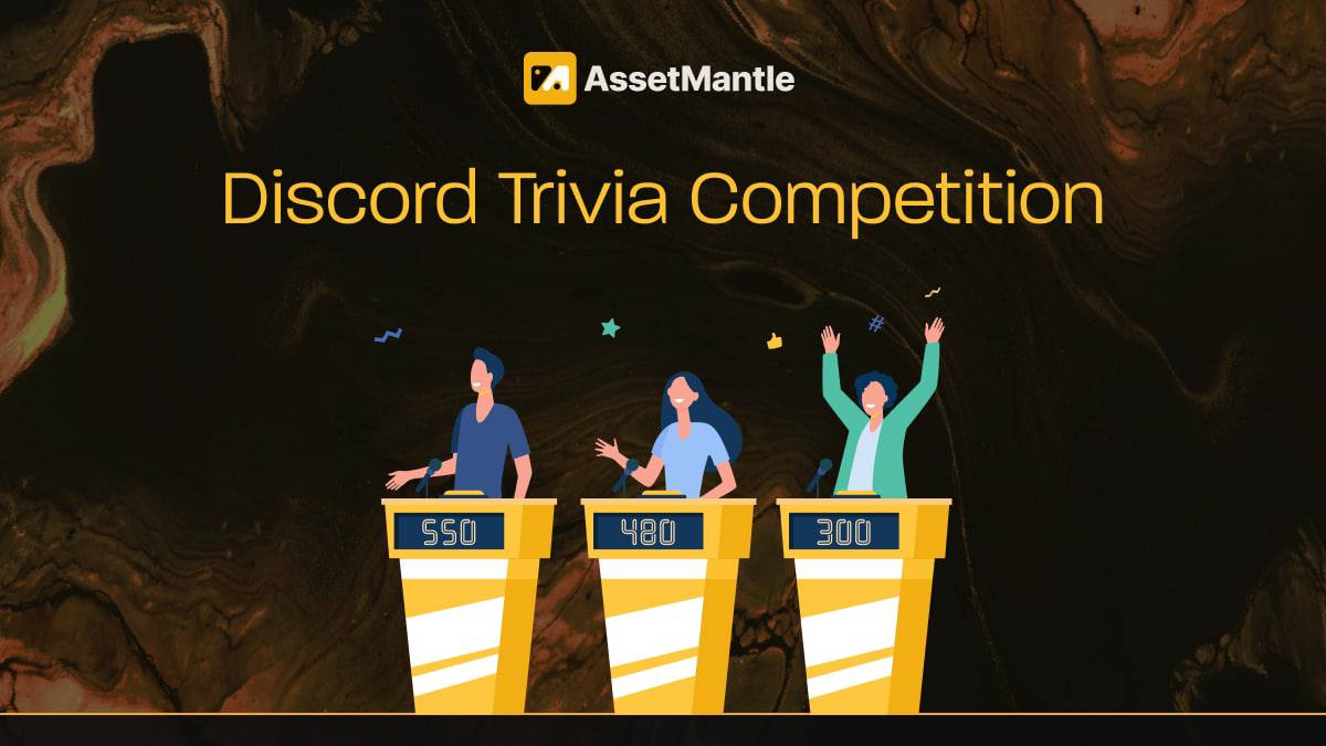 AssetMantle's tweet photo. Participate in round two of the AssetMantle #Trivia #DiscordCompetition 🚀

Prizes: 
🥇 1st: 550 $MNTL 
🥈 2nd: 250 $MNTL
🥉 3rd: 150 $MNTL

 Find all the details below:

📆 Today, August 9 - 13:30 UTC
⌛️ Duration: 10-15 minutes
🚩 Location: https://t.co/dML9jTDHzG https://t.co/ViWs0XjSgV