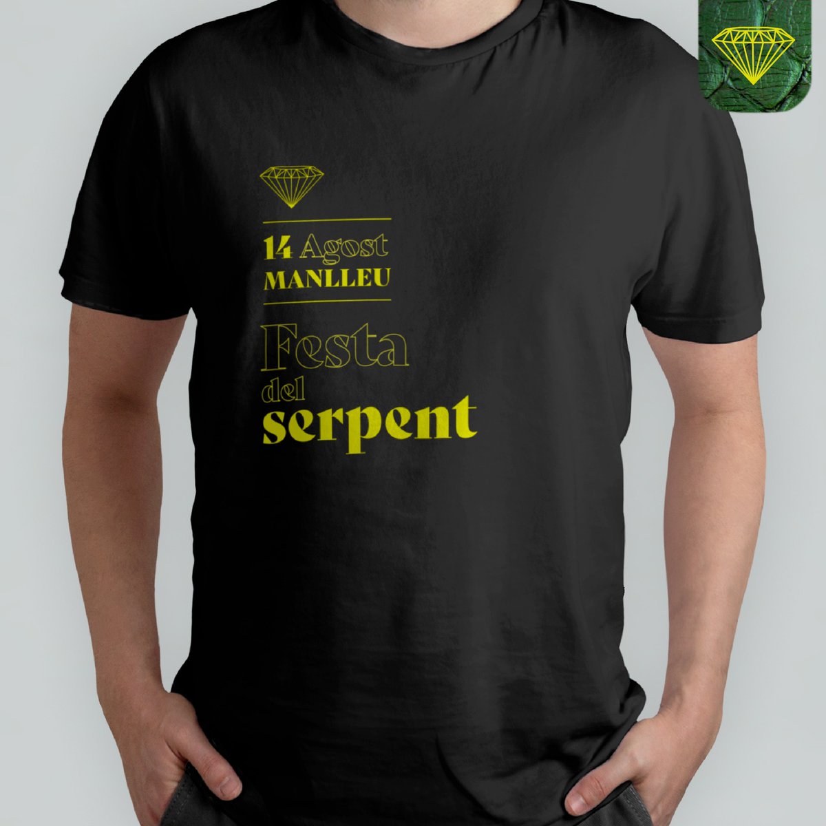 Ei, ja tenim les samarretes! Esperem que us agradin tant com a nosaltres. Les podeu comprar a la botiga UN PAS MÉS -av. de Roma, 77- de 9 a 2 del migdia. I el dia 14... us volem veure tots amb la samarreta!
#festaserpent #serpentdemanlleu #serpentdelsmenuts #manlleu <a href="/manlleueja/">Manlleueja</a>