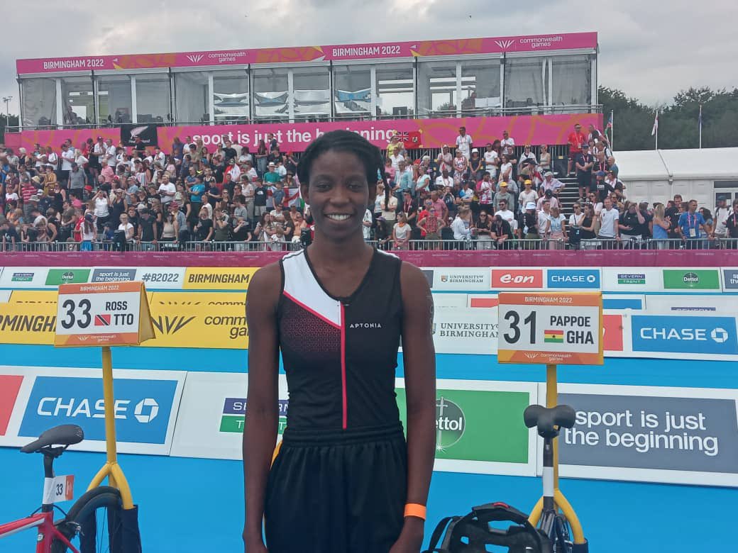 #Studio5 is back and this morning I’ll be speaking to Mercy Jane Papoe🇬🇭,
Who competed in her first-ever triathlon race, at the #CWG22 but was out on the course for more than 45 minutes after Bermuda’s Flora Duffy won the gold medal.

We’d be getting into that emotional moment !