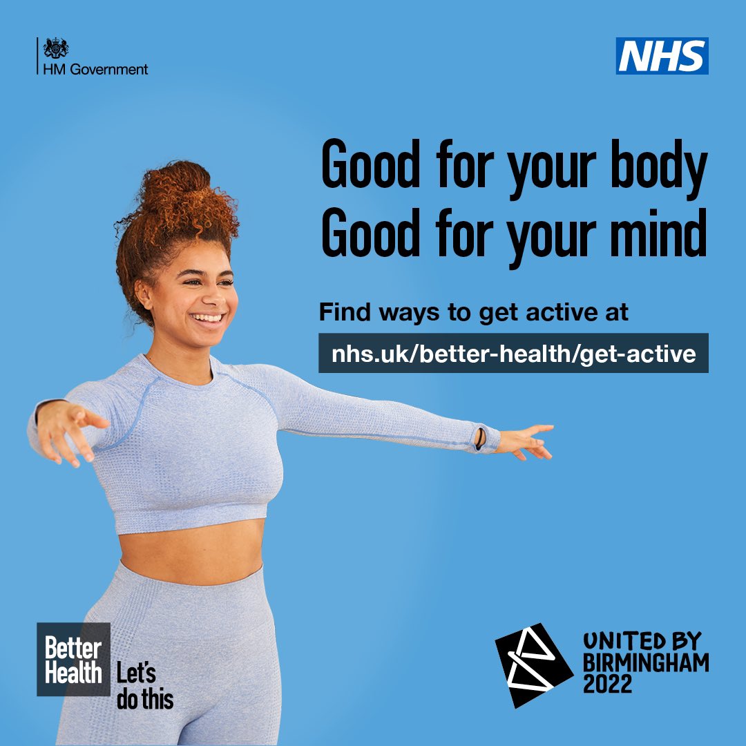 This year, we're all getting moving. It's the perfect time to get active. When you move more you not only give your body a boost, but you give your mood a lift too. Find ways to get moving at nhs.uk/better-health/…