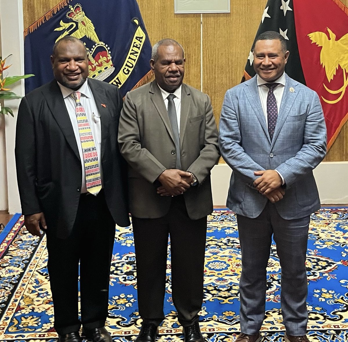 On behalf of the People of Motu Koita we extend our Congratulations to Hon. James Marape as the Prime Minister of the 11th Parliament of Papua New Guinea #papuanewguinea #governmenthouse #swearinginceremony #governorgeneral #primeminister #chairman #deputygovernor #11thparliament