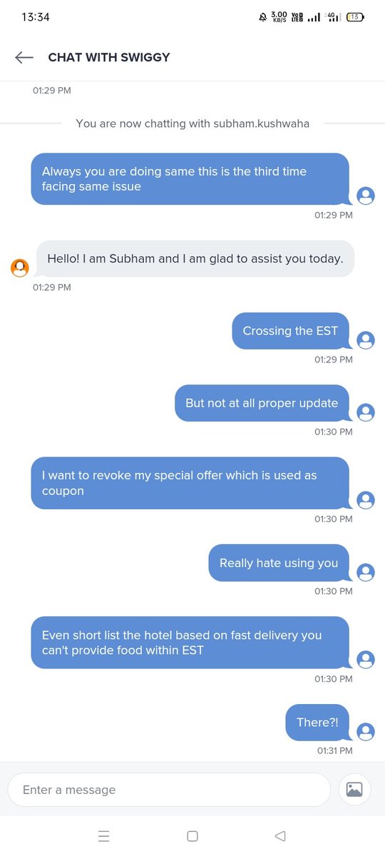 VJMohanakannang's tweet photo. #sleepingswiggy #customercare #swiggy #SleepingBeauty #Trending #canthelp #app #sleepyswiggy don't know what their support team too doing 😪😴

If not having a that plan sure would have uninstalled this time. Keep on irritating https://t.co/NZE5KbGwjU