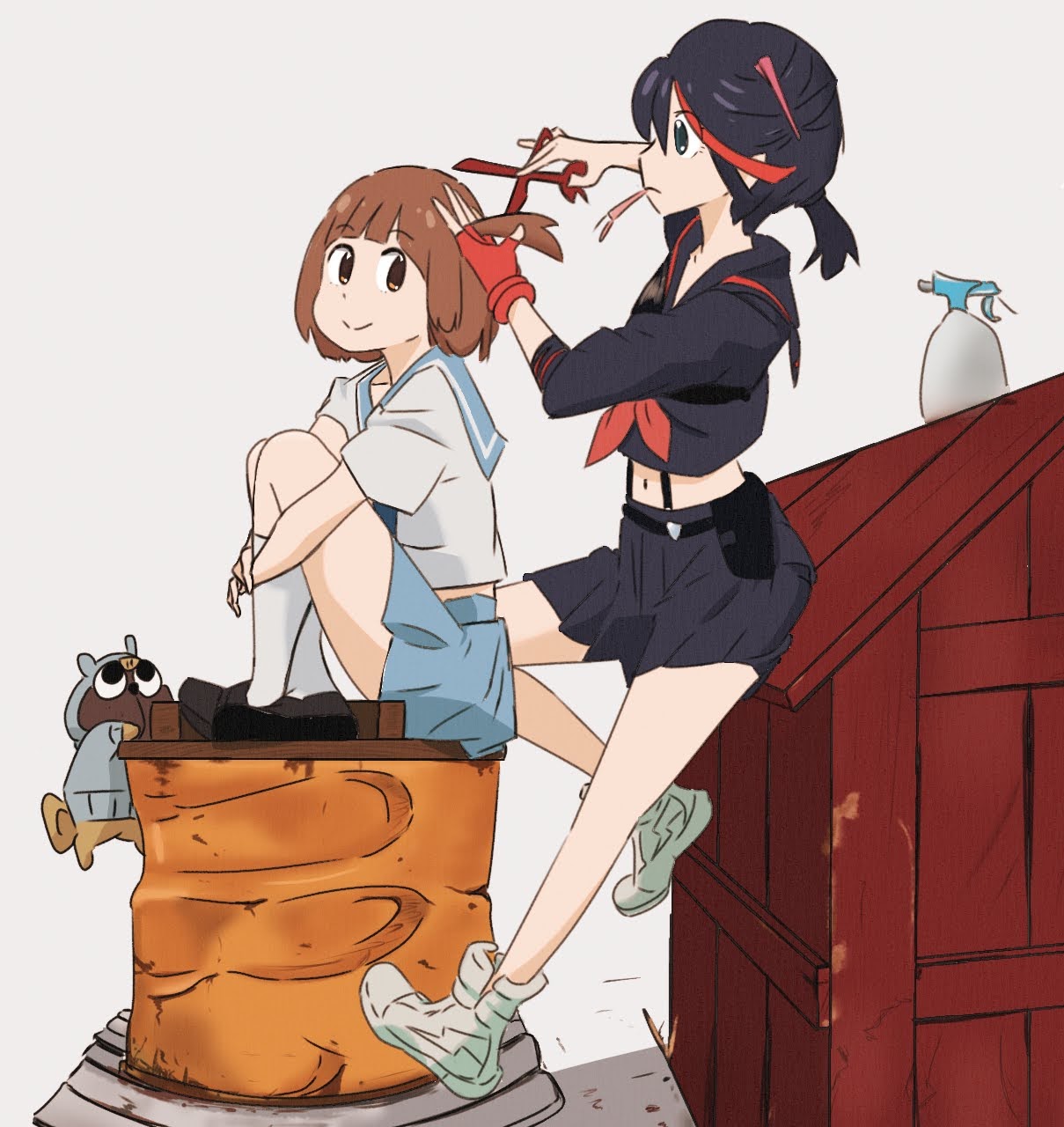 キルラキル　纏流子　満艦飾マコ　ブシロード　スリーブ　B Amazon.co.jp: キルラキル 纏流子 満艦飾マコ ブシロード