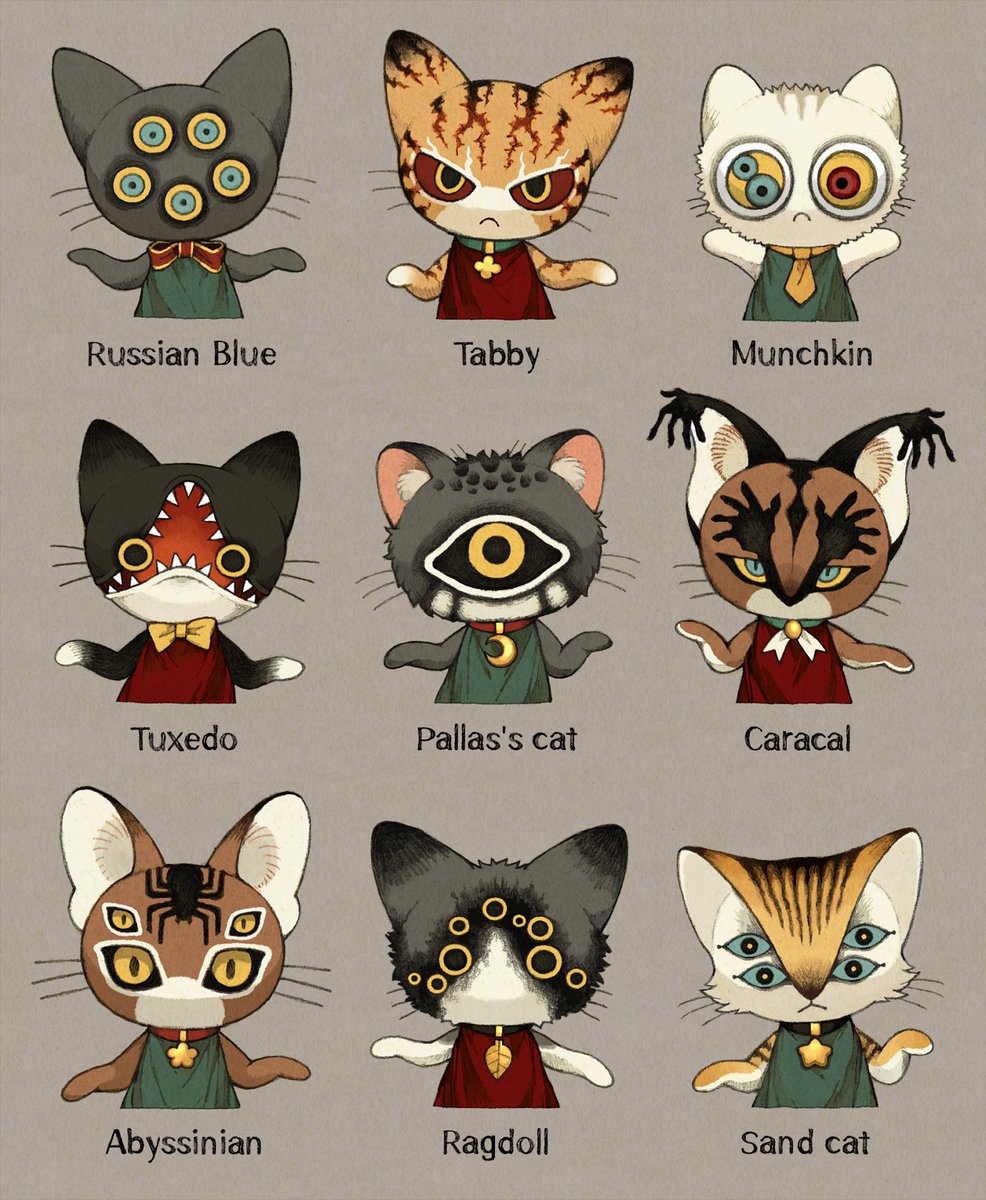 A Monster In Cats Clothing Chapter 1 ryu⁷🃏 on Twitter: "RT @maniani0122: Monster cats(Part2)"