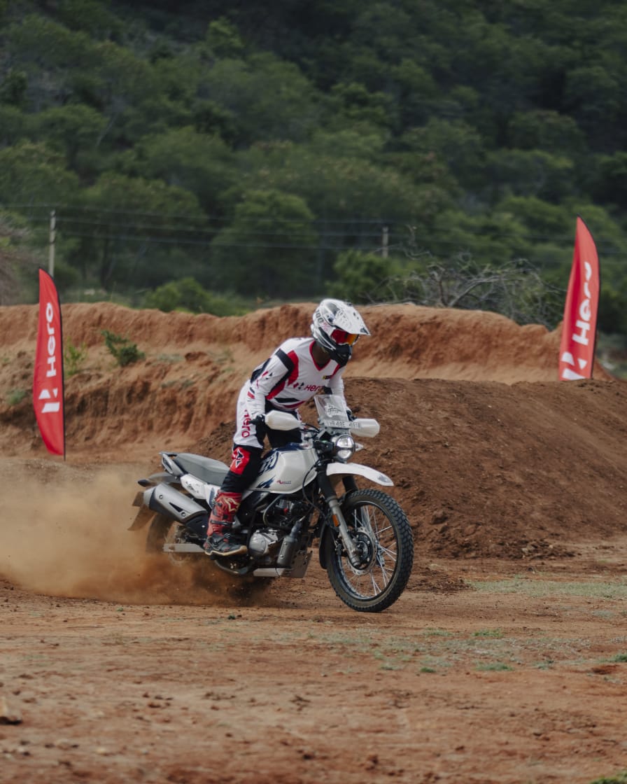 Get ready to make new tracks! #HeroDirtBikingChallenge  <a href="/HeroMotoCorp/">Hero MotoCorp</a>