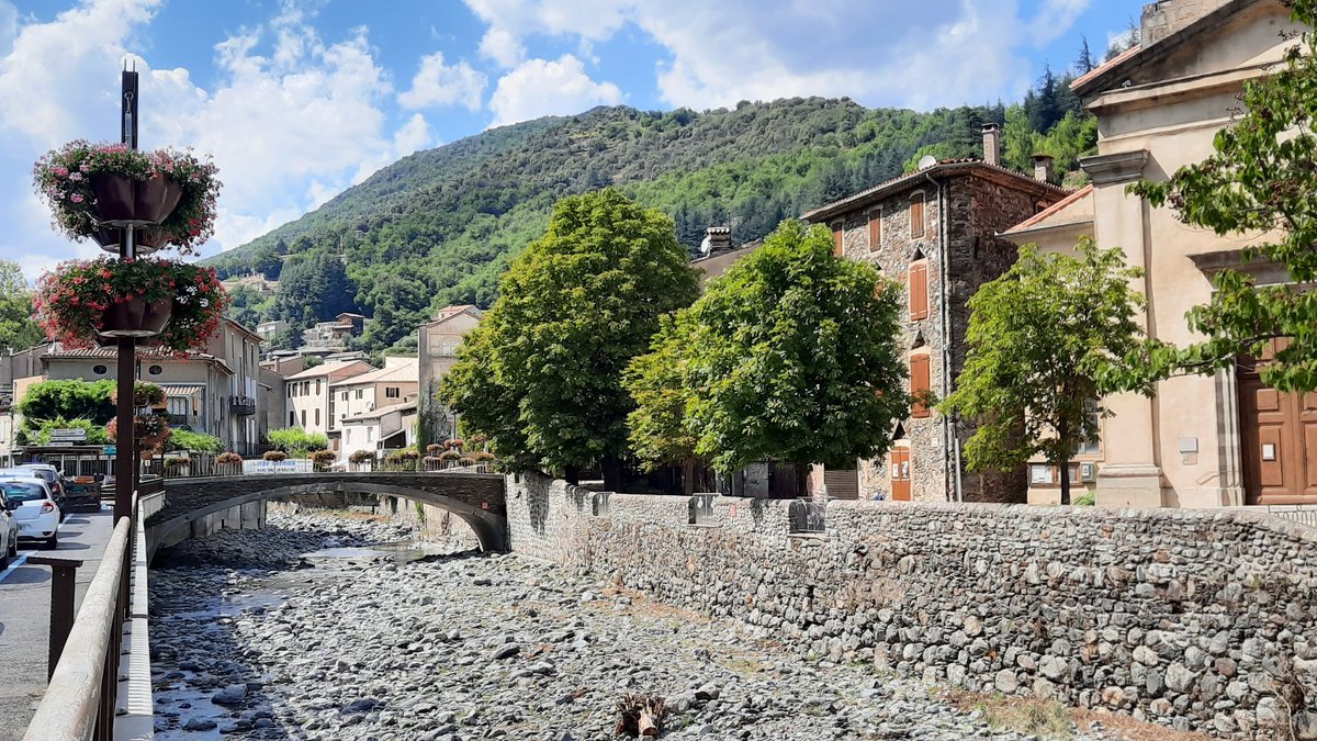 L'Hérault à Valleraugue (Gard)
#secheresse