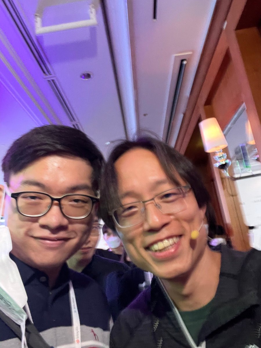 chris_not_busy's tweet photo. Dream comes true. I met Yat Siu @ysiu, the Co-founder and Chairman of @animocabrands. Taking photos with him, I gave him my name card, and YES, he remembered me just by hearing my name and @metalympics_org, and we promised to meet in HK one day. Yay! https://t.co/d6TRa7ir4z