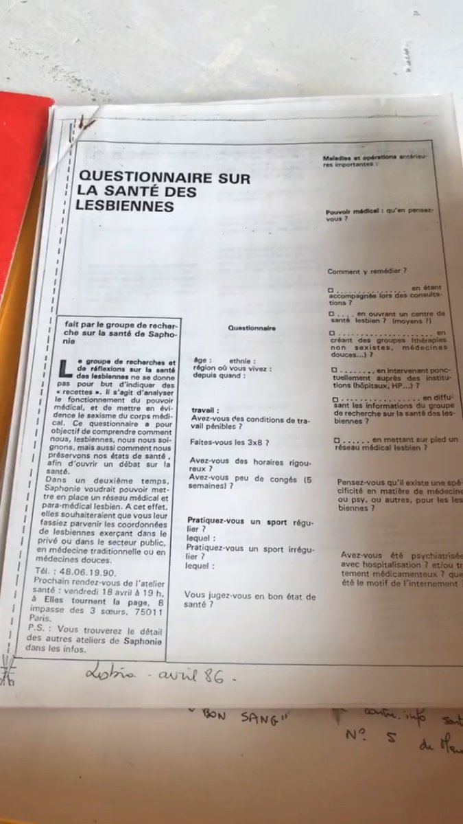 _yecd_'s tweet photo. Par exemple ici des articles présentant les activités du « Groupe Santé Lesbienne » actif a Paris entre 1984-1998 https://t.co/Oh3vbJtkBg