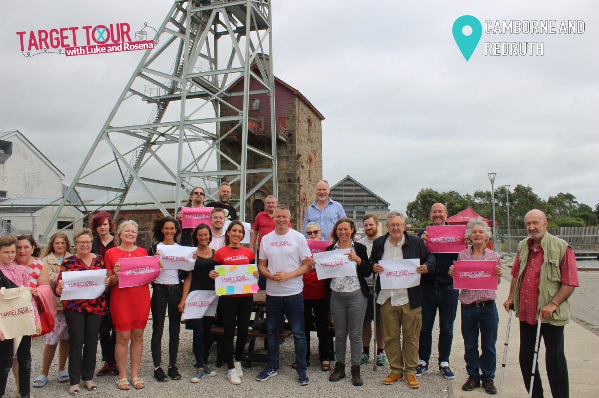 LabTargetTour's tweet image. Target: Camborne and Redruth 
Current MP: George Eustice
Tory Majority: 8,700
Last time Labour won here: 2001 (then Falmouth and Camborne constituency)

@LabTargetTour with @LukePollard and @DrRosena visited this key marginal seat to voters about issues that matter to them.