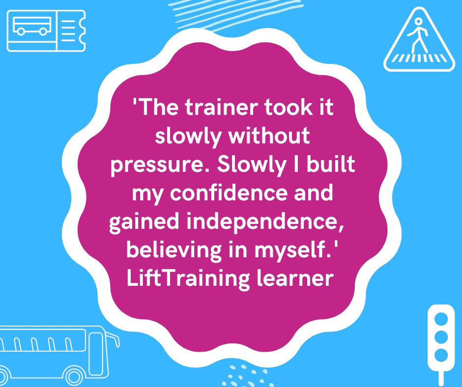 TheNationalStar's tweet photo. Getting feedback like this from our #LiftTraining learners not only makes our day but captures how our independent travel training makes such a huge difference. Find out how learners develop new skills for life: https://t.co/Wk3HSWFnjr #TravelTuesday #TravelTraining https://t.co/44tay38D3h