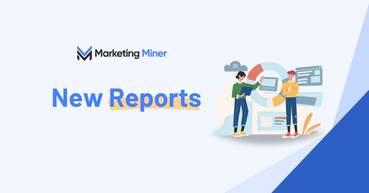 MarketingMiner's tweet photo. Marketing Miner’s Reports section has a new look! 🥳
Analyzing data in bulk has never been easier thanks to our latest update!🙌 Check out the new look and let us know what you think: https://t.co/wzsTfxNtoY
#SEOtool #MMupdate #databulkanalysis #datamining #seoaudit #keywords https://t.co/QJrYEw8gpi