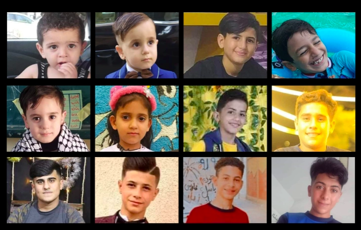 Some of the children killed in #GazaUnderAttack  😢😢
For goodness sake: we need a long-term political &amp; peaceful solution to the decades-long conflict... for the sake of all children and their future!