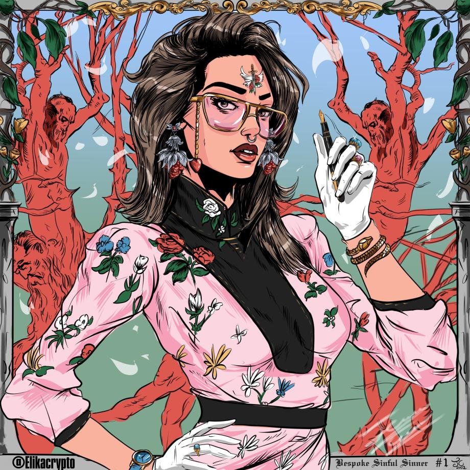 GM FRENS 😊

Absolutely love the 1/1 <a href="/SevenDeadly5ins/">Seven Deadly Sins</a> created for me 😍

If you haven’t already, check these guys out! Some of the most unique and creative artwork I’ve seen in a long time..

📲discord.com/invite/pYfxa8wG