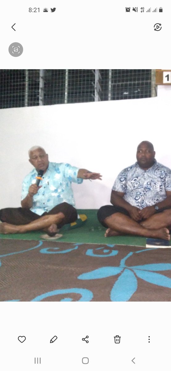 RRaikadroka's tweet photo. FijiFirst Awareness Team with PM Bainimarama https://t.co/3KoWCi9zxx